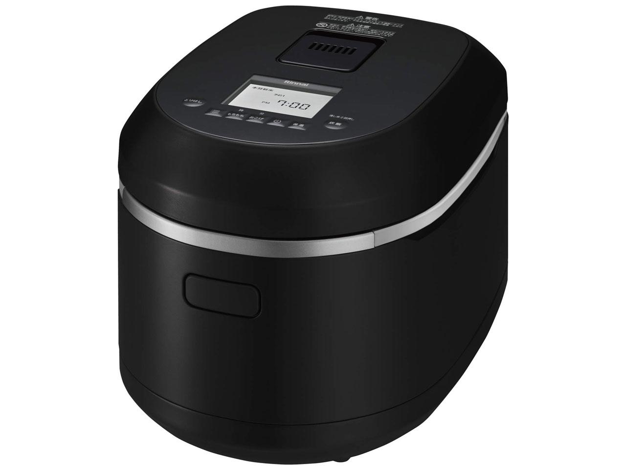 リンナイ｜Rinnai 電子ジャー付ガス炊飯器 直火匠 マッドブラック RR-055MTT-MB 5.5合 /都市ガス12・13A