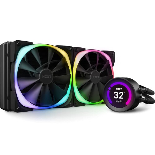 楽天市場】NZXT KRAKEN X73 簡易水冷CPUクーラー RGBファン搭載 360mm