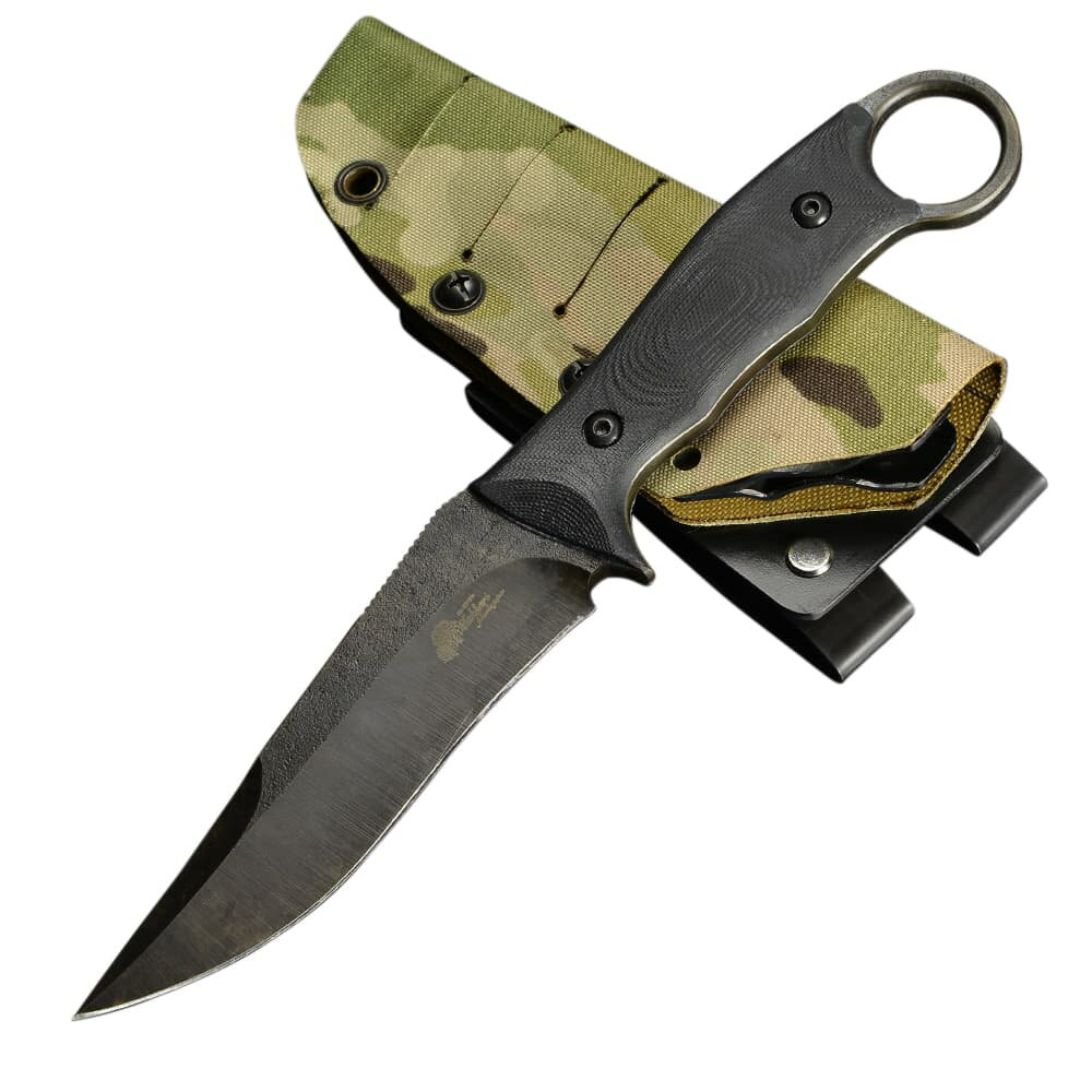 Makkari knives ユーティリティーナイフ 間狩純平作 AT9-S MOLLEシース