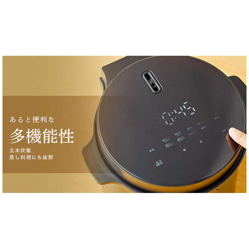 楽天市場】forty-four LOCABO 糖質カット炊飯器 ブラック JM-C20E-B