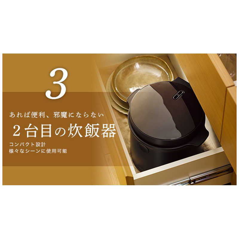 楽天市場】forty-four LOCABO 糖質カット炊飯器 ブラック JM-C20E-B