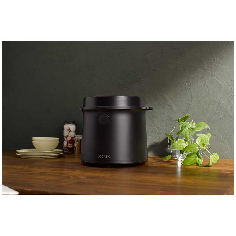 楽天市場】forty-four LOCABO 糖質カット炊飯器 ブラック JM-C20E-B