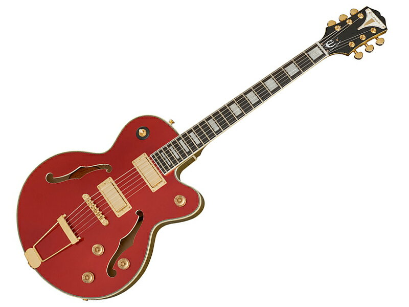 美品Epiphone Uptown Kat ES Ruby Red ／生産終了 Epiphone UpTown Kat ES/Ruby Red Metallic（新品特価/送料無料