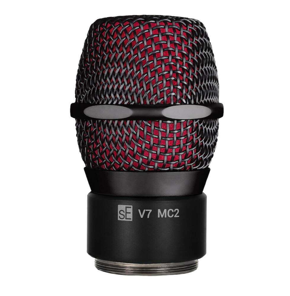 V7 MC2 スーパーカーディオイド/Sennheiser製ハンドヘルドトランスミッター用 交換カプセル sE Electronics