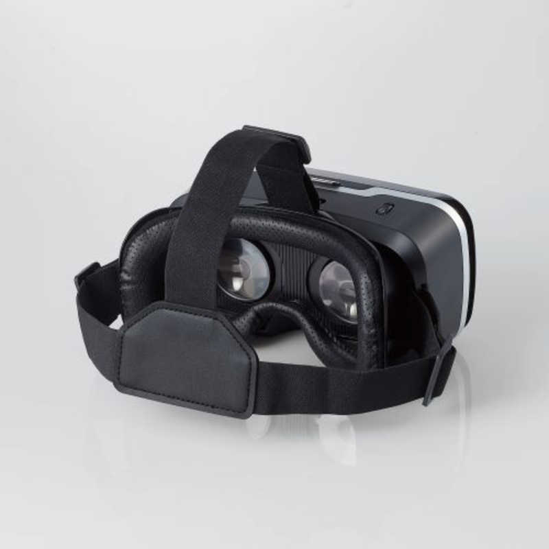 エレコム VRゴーグル VRリモコン スマホ 4.8～7インチ対応 ブラック VRG-M02RBK(1セット)