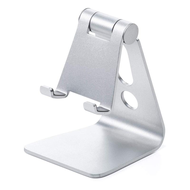 サンワサプライ iPhone・スマートフォンアルミスタンド シルバー 200-STN037