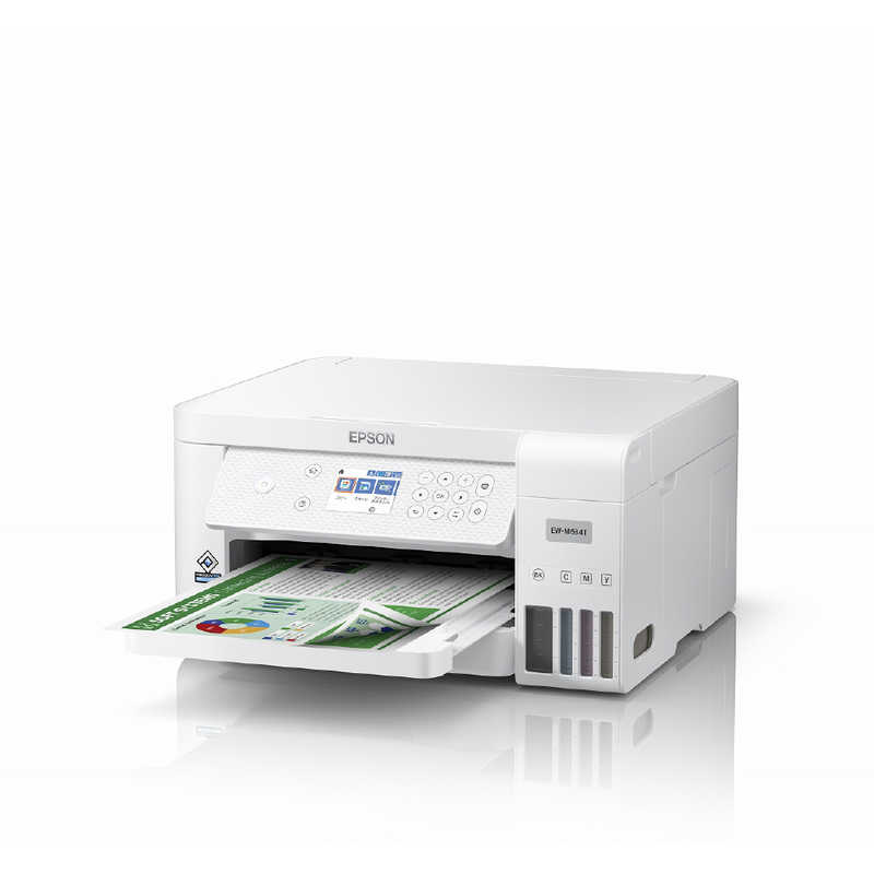 エプソン エコタンク搭載モデル EW-M634T インクジェット複合機 A4/USB/LAN/WiFi EW-M634T インクジェット複合機 エコタンク搭載モデル ホワイト [L判