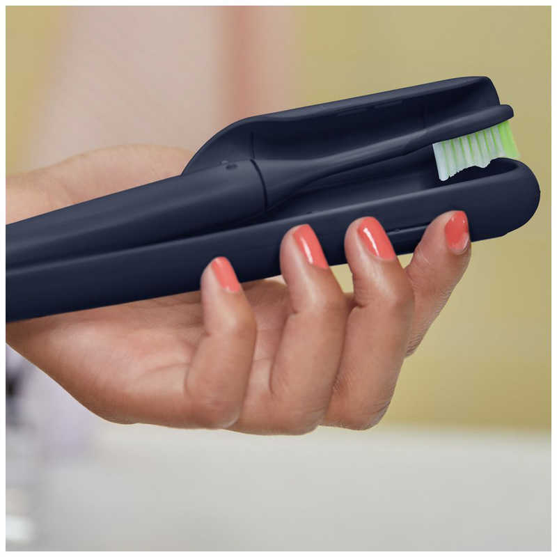 フィリップス Philips One 乾電池式電動歯ブラシ ミッドナイトブルー HY1100／34(1台)