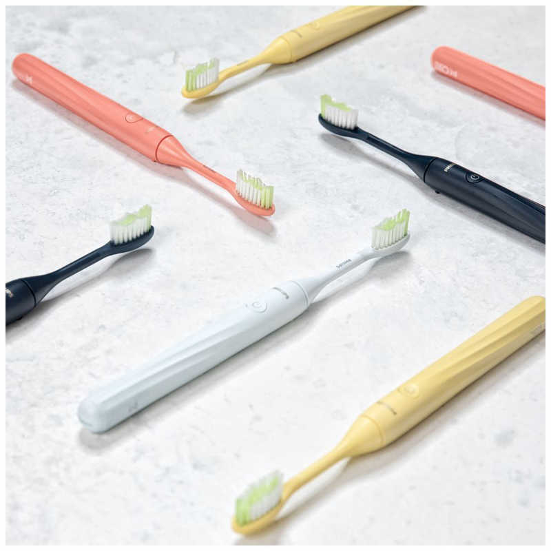 フィリップス Philips One 乾電池式電動歯ブラシ ミッドナイトブルー HY1100／34(1台)