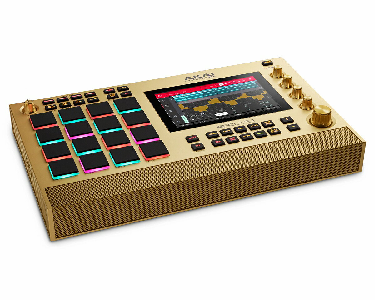 楽天市場】AKAI Professional MPC ONE GOLD SPECIAL GOLD EDITION 