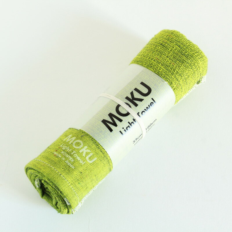 BF011439-1A-2M MOKU モク タオル ライムグリーン・Mサイズ