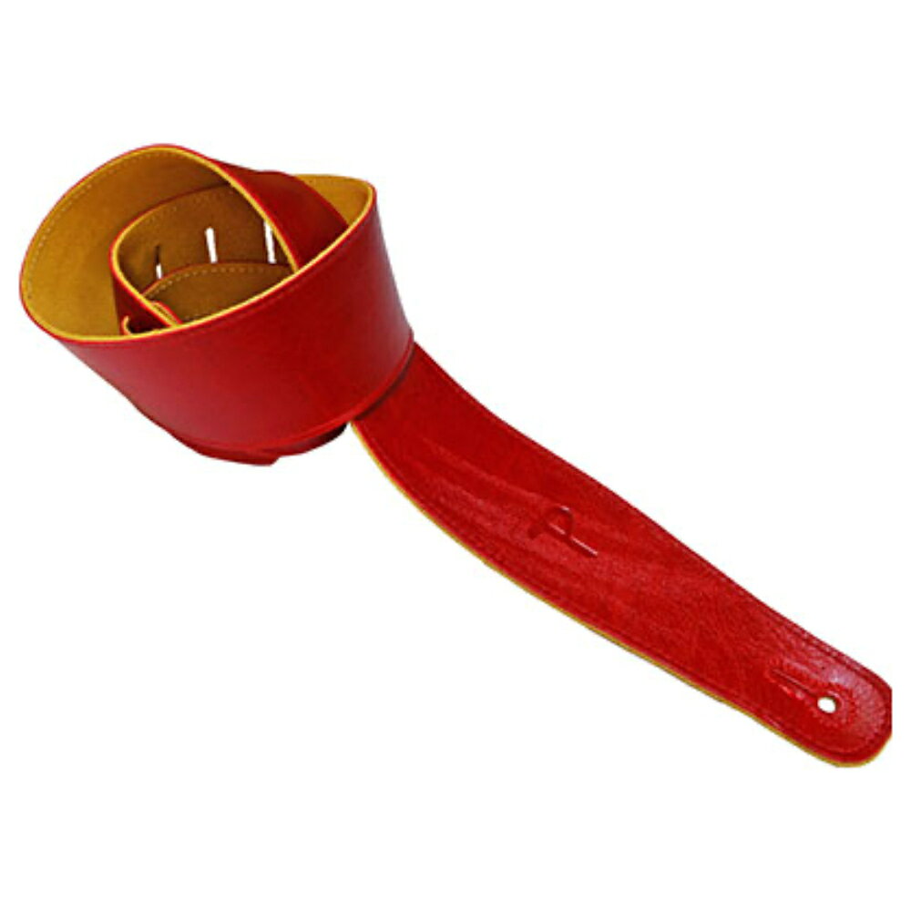 Perri’s ギターストラップ レザー THE AFRICA CHERRY RED AFR25-7085
