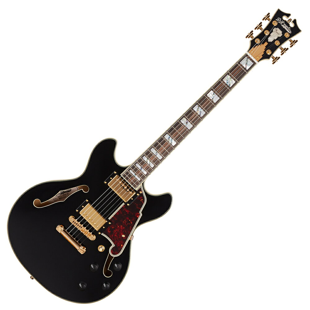 D’Angelico エクセル ギター Mini DC Black