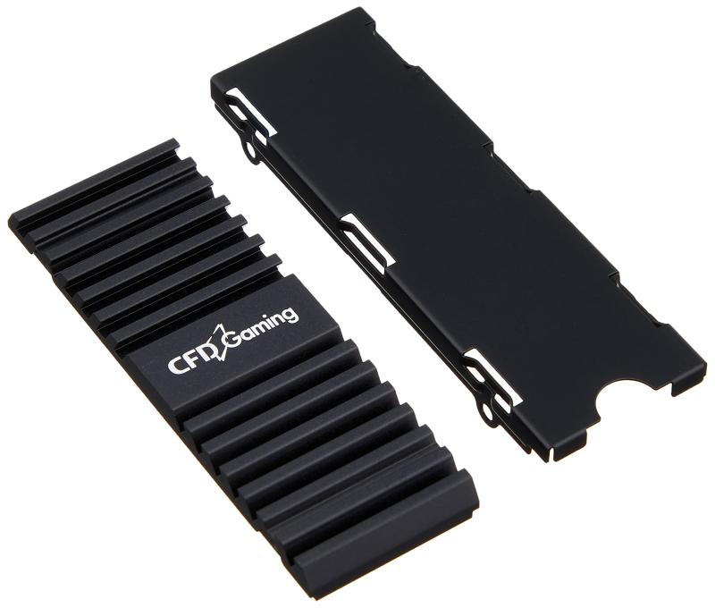 CFD販売｜シー・エフ・デー CFD Gaming M.2-2280 SSD用 ヒートシンク ブラック HSN-TITAN