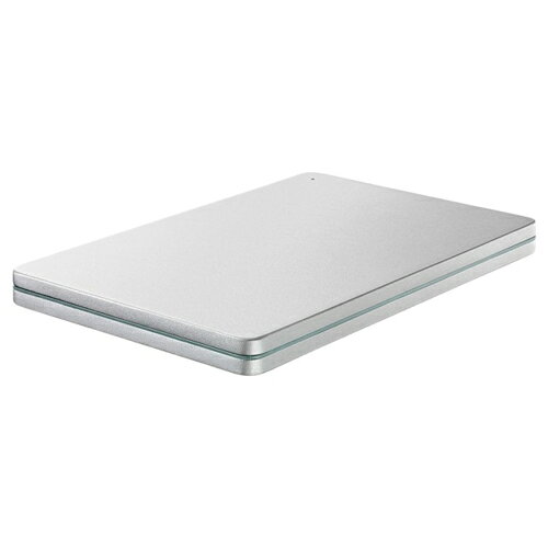 I・O DATA USB 3.2 Gen 1 対応ポータブルHDD カクうす 2TB Silver/Green HDPX-UTSC2S