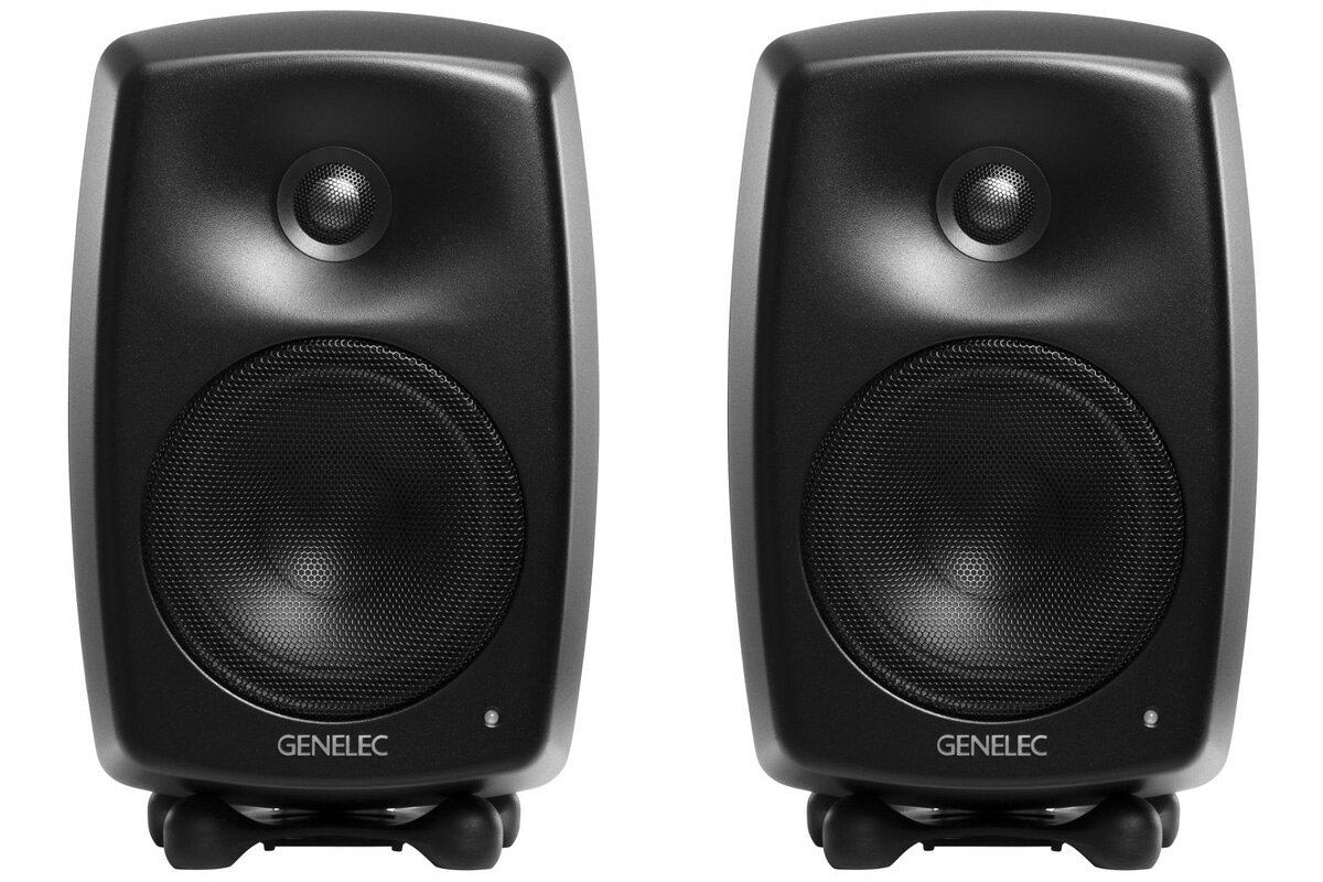 GENELEC ジェネレック G Three (ブラック) 1本 ホームオーディオスピーカー アクティブスピーカー パワードスピーカー G3BM