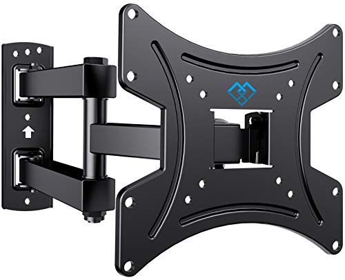PERLESMITH 壁掛けテレビ金具 ディスプレイアーム 13～42インチ対応 アーム式 耐荷重20kg tv かべかけ 前後＆左右& 上下多角度調節 VESA200x200mm 適格請求書発…