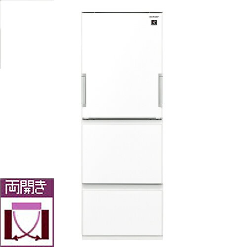 I947\" SHARP 3ドア 412L 冷蔵庫 SJ-G415H-W ホワイト Amazon | シャープ 冷蔵庫 幅60.0cm 408L 両開き(どっちもドア
