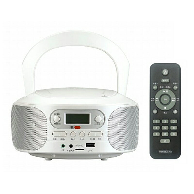 楽天市場】広華物産 廣華物産 WINTECH MP3対応USB/SD/CDラジオ KC