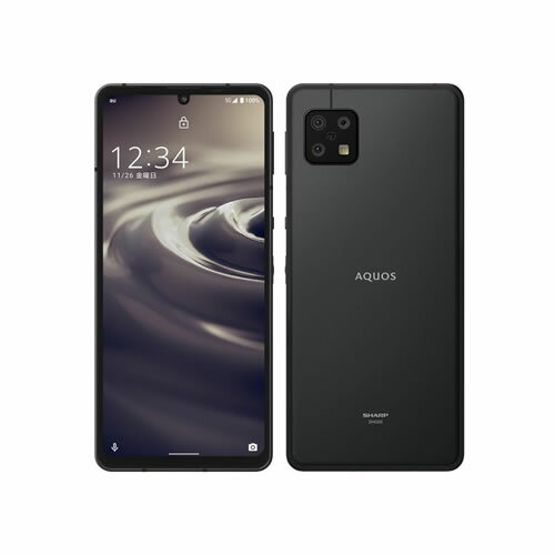 楽天市場】シャープ SHARP AQUOS sense6 SH-RM19 64GB ブラック 楽天