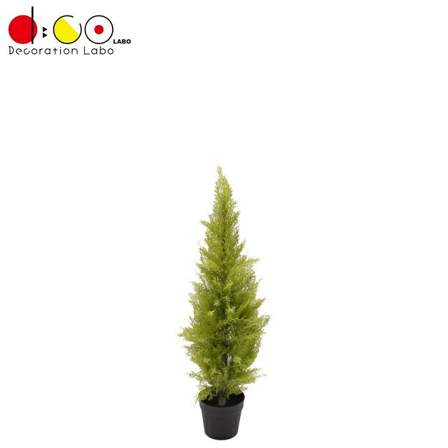 人工観葉植物 ビダヤコム/ゴールドクレストポット S グリーン/FD3167-024G