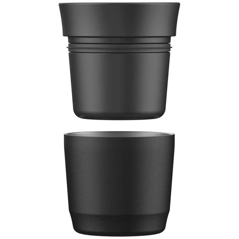 ピーコック おうち居酒屋 焼酎タンブラー 0.27L ブラック ATE-30 B(1個)