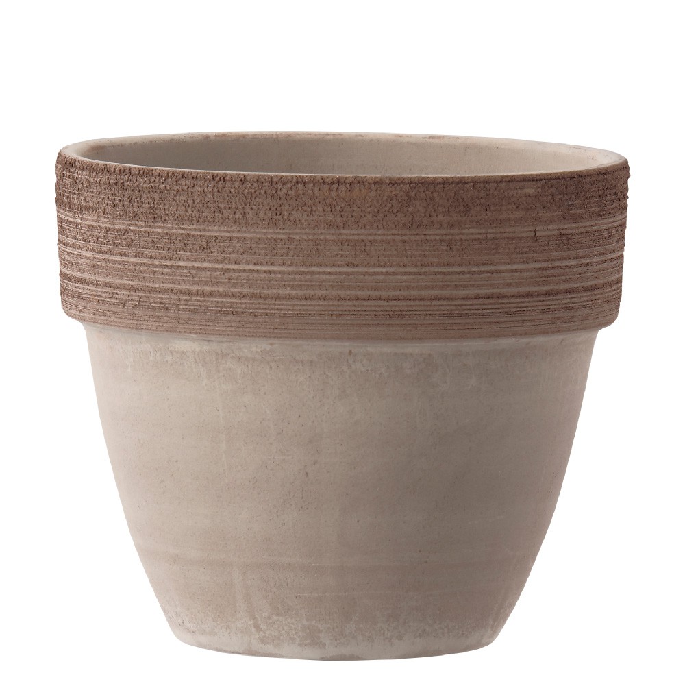 グリーンポット/ジオットポット コーヒースクラッチM 25cm/DR-1725J 08 ガーデニング・園芸用品 植木鉢・フラワーポット テラコッタ 素焼き 庭 グッズ 資材 家…