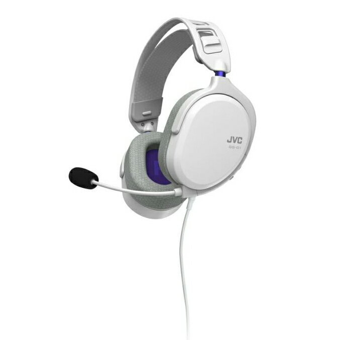 JVC ゲーミングヘッドセット ホワイト GG-01-H