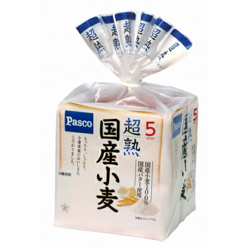 パスコ 超熟国産小麦 5枚