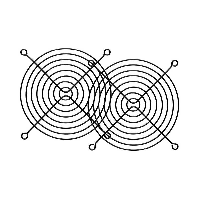 Owltech オウルテック ファンガード ブラック OWL-FANGUARD12-2P