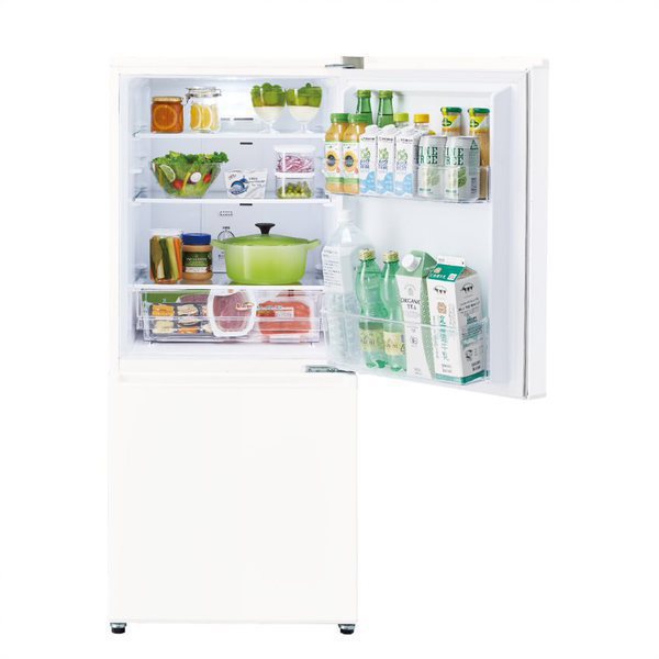 AQUA 2ドア冷凍冷蔵庫 168L AQR-17M 楽天市場】アクア AQUA 2ドア冷凍冷蔵庫 168L ミルク AQR-17M(W