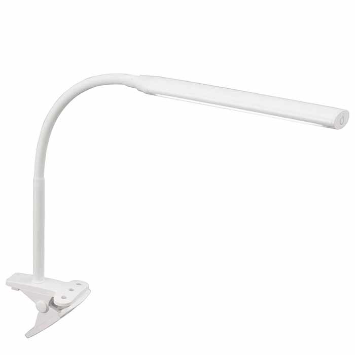 OHM LEDクリップライト ホワイト 電球色 LTC-LC24C-WL