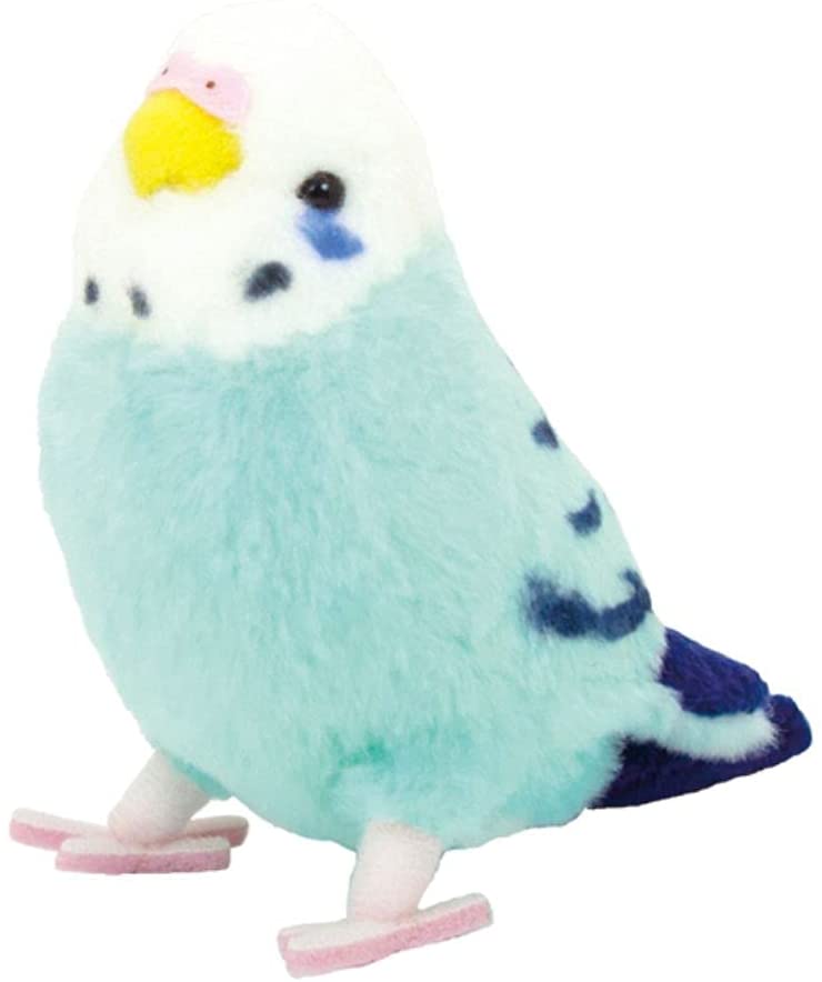 【季節外れの為売り切りセール♪】ハンドメイド　セキセイインコ　BIG ぬいぐるみ 季節外れの為売り切りセール♪】ハンドメイド セキセイインコ