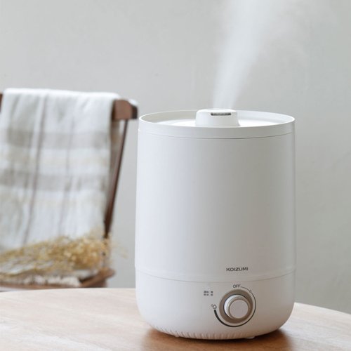 コイズミ 超音波加湿器 ホワイト KHM-2319／W(1台)