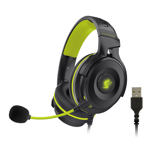 Princeton ULTRA PLUS USBタイプヘッドセット UP-HSUBK