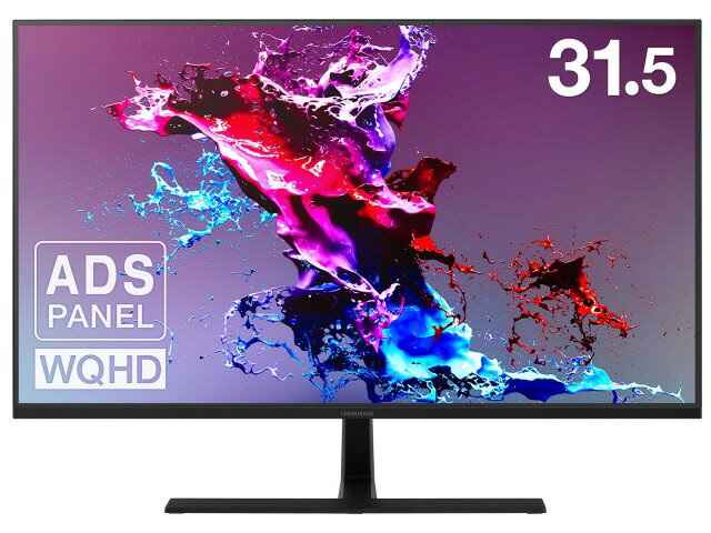 GREEN HOUSE 31.5型 液晶ディスプレイ GH-LCW32WA-BK