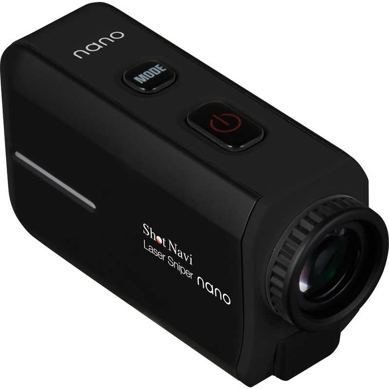 ショットナビ ゴルフ用レーザー距離計 Laser Sniper nano ブラック(1個入)