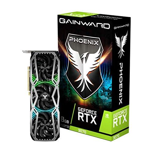 GAINWARD GeForce RTX 3070 PHOENIX 8G V1 LHR グラフィックスボード NE63070019P2-1041X-G-V1 VD7761