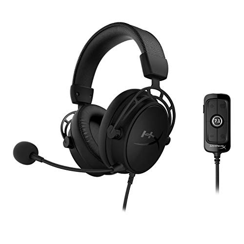 HYPERX 4P5L2AA ゲーミングヘッドセット Cloud Alpha S フラットブラック φ3.5mmミニプラグ＋USB /両耳 /ヘッドバンドタイプ