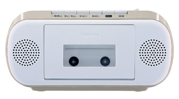 楽天市場】東芝エルイートレーディング TOSHIBA CDラジカセ ベージュ