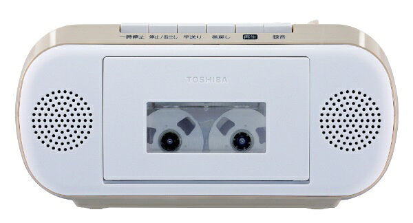 楽天市場】東芝エルイートレーディング TOSHIBA CDラジカセ ベージュ
