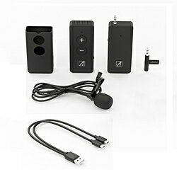 AREA｜エアリア MS-WMIC-B ピンマイク＆レシーバー ブラック