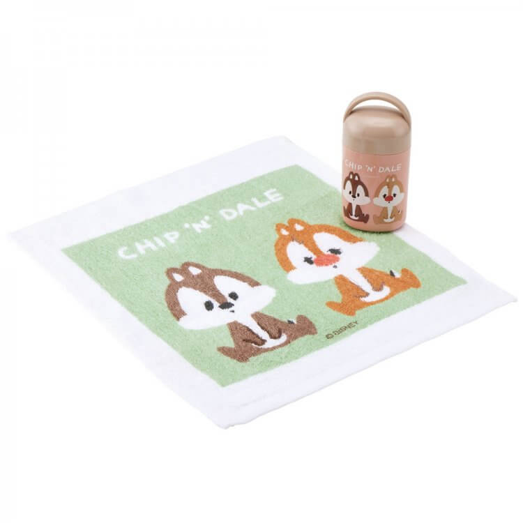 スケーター｜Skater 抗菌ケース付おしぼり チップ＆デール くすみ OA5AG