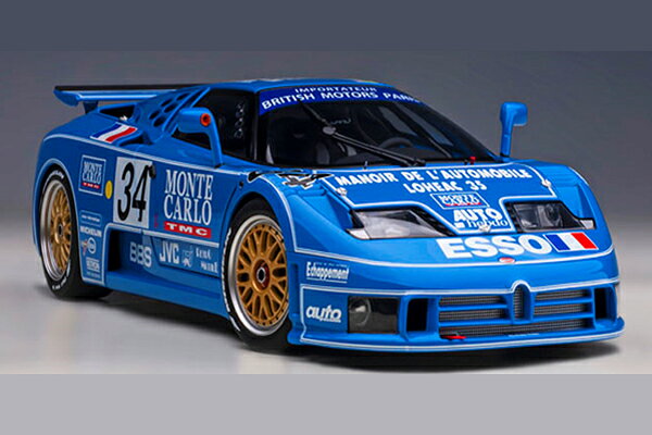 楽天市場】1/18 ブガッティ EB110 GT シルバー オートアート AUTO