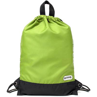 アウトドアプロダクツ OUTDOOR PRODUTS キッズ ナップサック グリーン 6262050