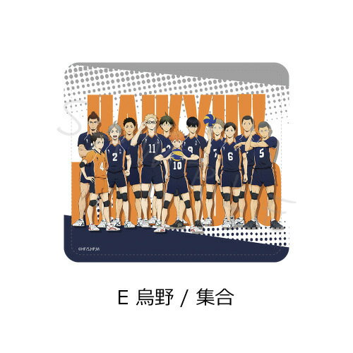 ハイキュー!! マウスパッド E 烏野 / 集合 グッズ