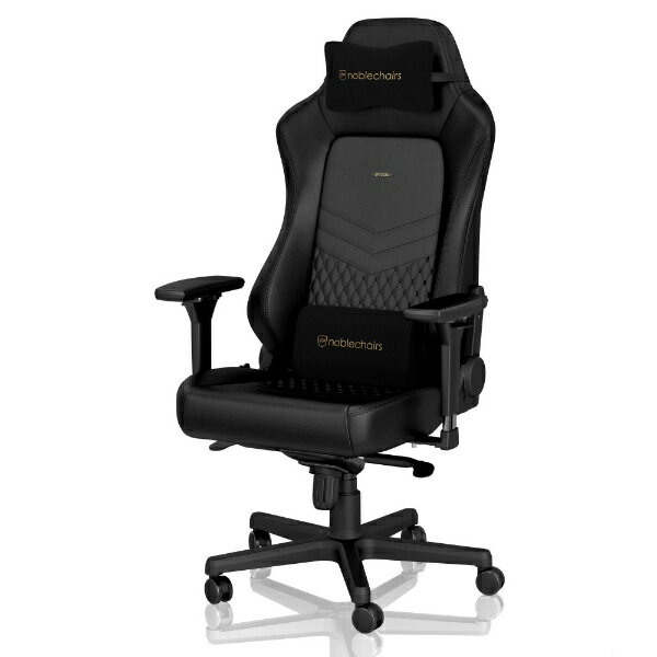 noblechairs ノーブルチェアーズ NBL-HRO-RL-BLA-SGL ブラック HERO - Real Leather ゲーミングチェア NBLHRORLBLASG