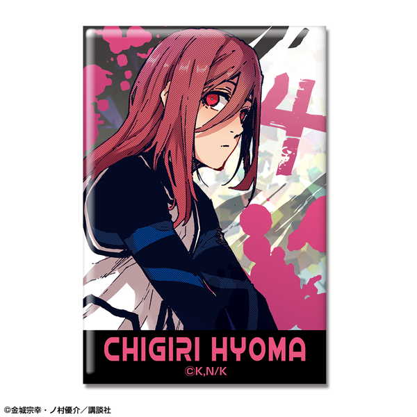 ブルーロック 千切豹馬 NEONチャイナ BIGホロ缶バッジ グッズ-バッチ】ブルーロック BIGホロ缶バッジ《NEONチャイナver