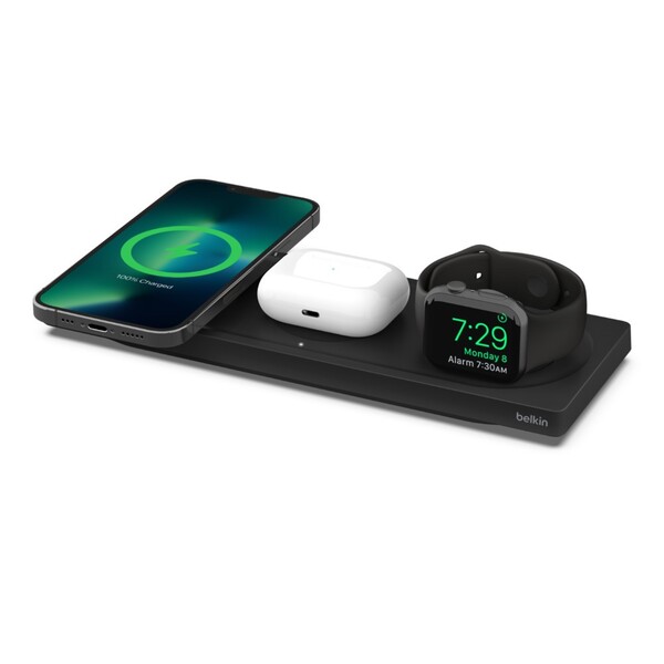 楽天市場】BELKIN BOOST CHARGE 3 in 1ワイヤレス充電スタンド