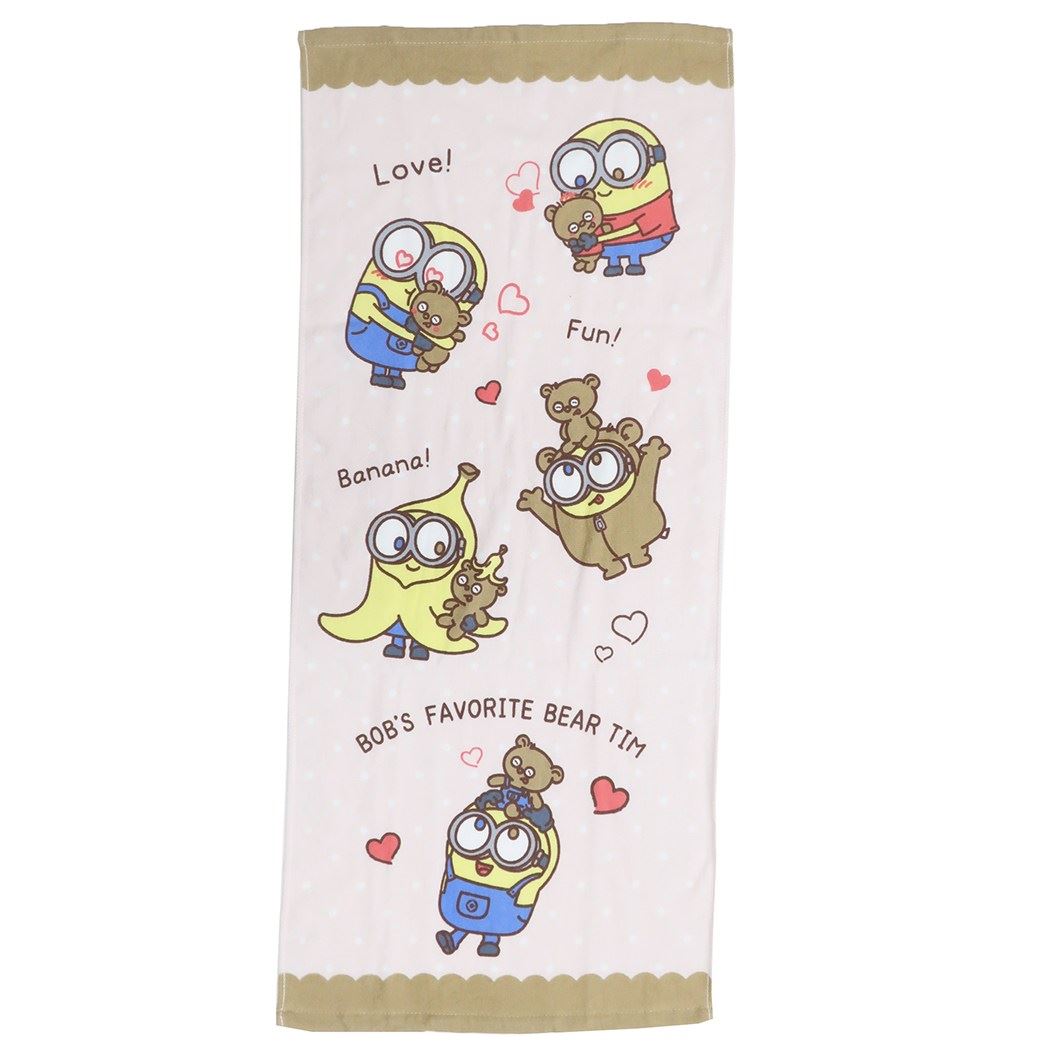 ミニオンズ タオルギフト ボックス入り フェイスタオル MN-0905 フレンズフォーエバー ユニバーサル映画 丸眞 お返し 内祝い 贈答品 抗菌防臭 男の子 女の子